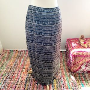 Liz Claiborne Tribal Wrap Skirt